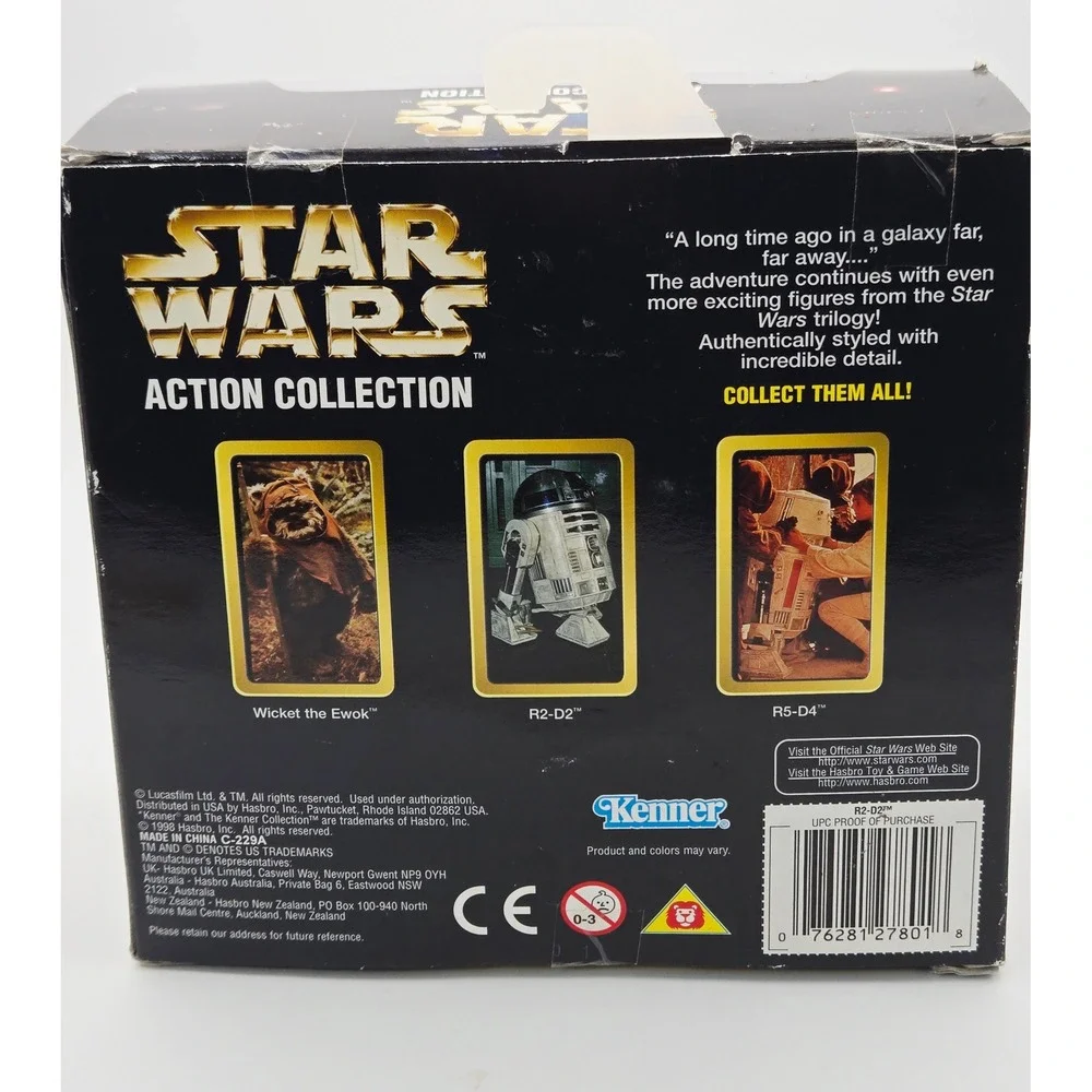 Star Wars Action Collection R2-D2 Kenner 1998 Figure Detachable Utility Arms